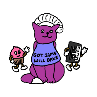 Got Jams Will Bake Kitty T-Shirt