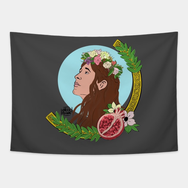 Persephone!Bucky Tapestry by Cheermione