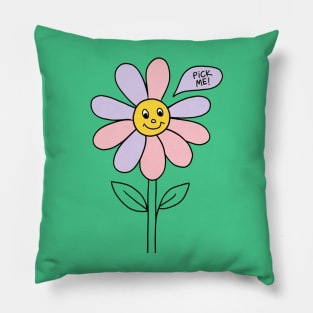 Flower - Pick Me! Pillow