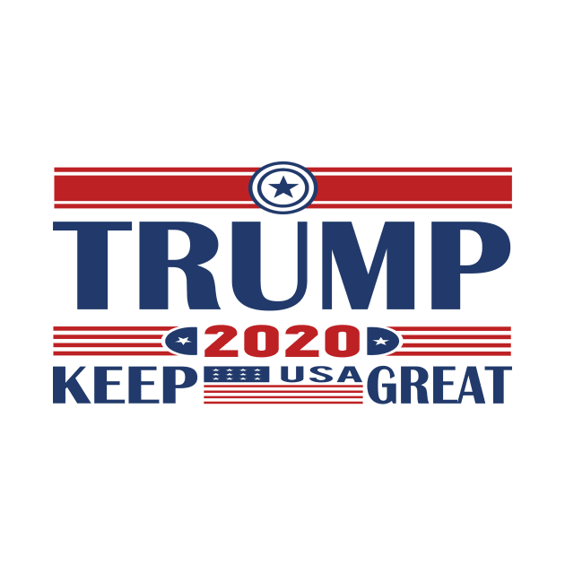 Trump 2020 keep america great again by Netcam