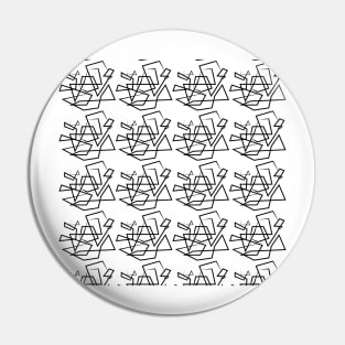 abstract lines pattern Pin
