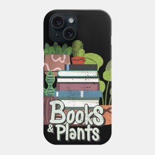 Books and plants Phone Case