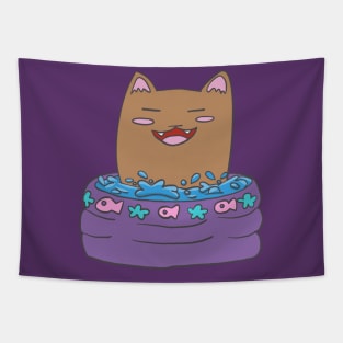 Kitty Pool Tapestry