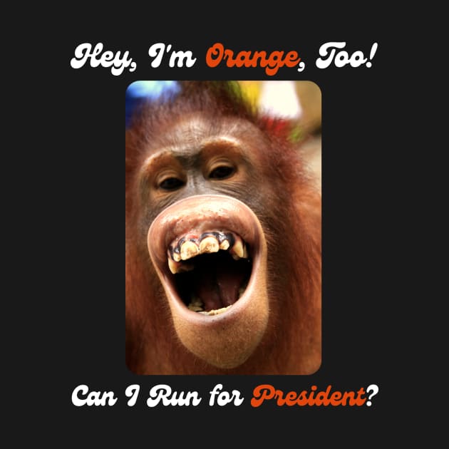 I'm Orange, Too! Can I Run for President? by BestWildArt