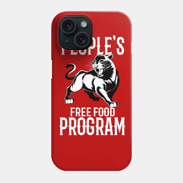 People's Free Food Program Black Panther Party 1966 Phone Case by Noseking