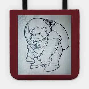 Space bear Tote