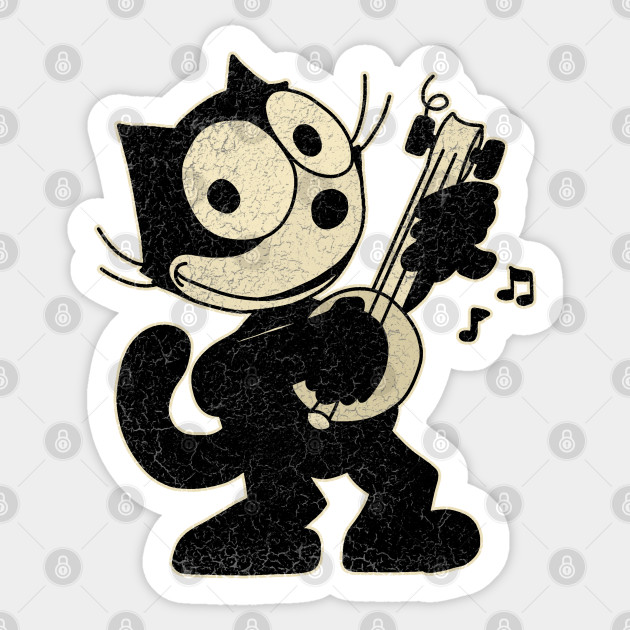 Felix The Cat Felix The Cat Sticker Teepublic