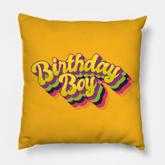 Birthday Boy Pillow by BOEC Gear