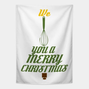 Whisk you a Merry Christmas Tapestry