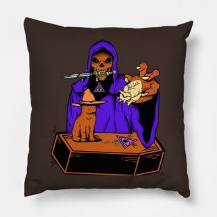 halloween 2022 -  the red witch Pillow