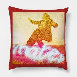 Glitter Whatev Pillow