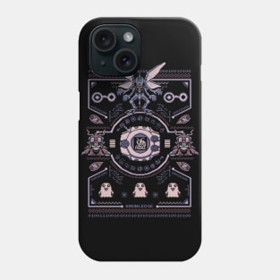 Tentomon Digimon Sweater - Kabuterimon Crest of Knowledge - Pixel art Phone Case