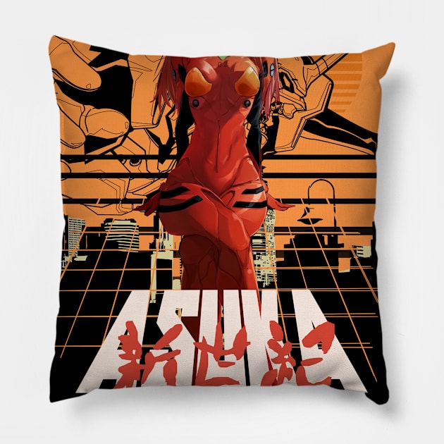 Asuka Langrey Pillow by Kaniart