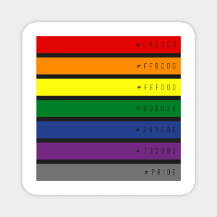 Cascading Style Sheet of Pride! Magnet