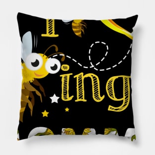 I Love Being A Mommy Bee Gift Pillow