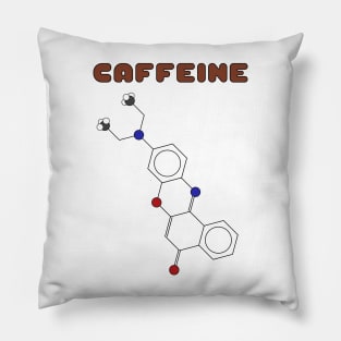 Caffeine Molecule Pillow