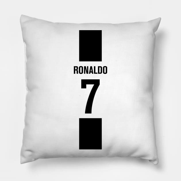Cristiano Ronaldo Pillow by juanc_marinn
