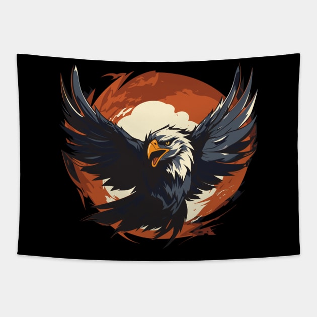 Eagle Tapestry by Yopi