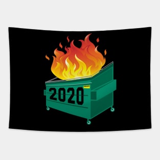 2020 Dumpster Fire Tapestry