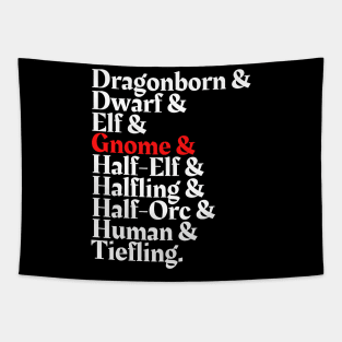 I'm The Gnome - D&D All Race Tapestry