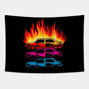 Ember Race Tapestry