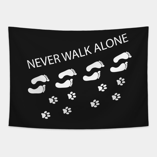 Never walk alone Tapestry by orriart