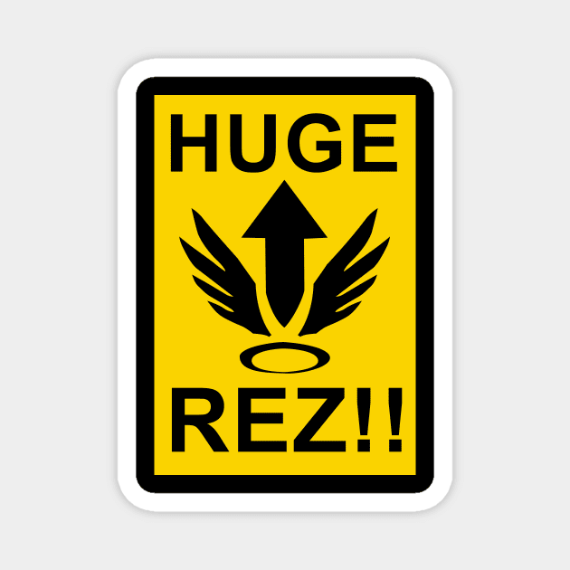 Mercy´s Rez!! Magnet by JamesCMarshall