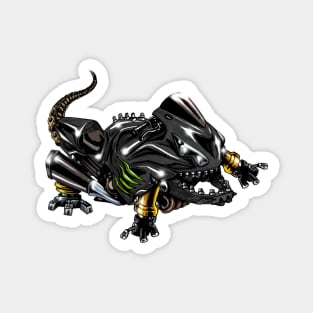 Kawasaki ZX14 Lizard Monster Magnet