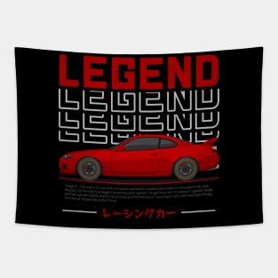 Tuner Red Silvia S15 JDM Tapestry