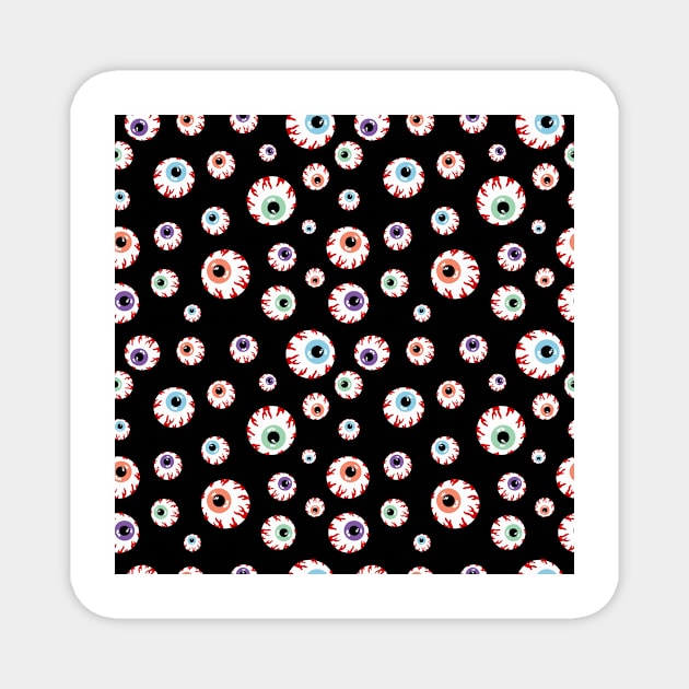 Eyeball Pattern Magnet by fernandaffp