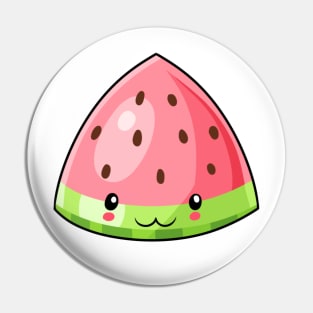 Kawaii watermelon fruit Pin