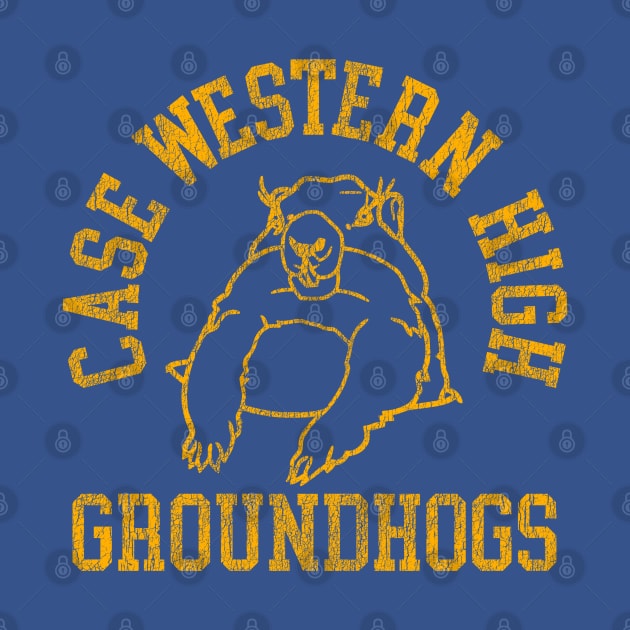 Case Western High Groundhogs / Groundhog Day Movie Fan Art by darklordpug