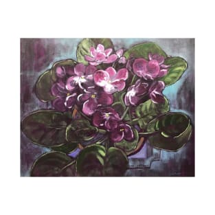 African Violets #7 T-Shirt