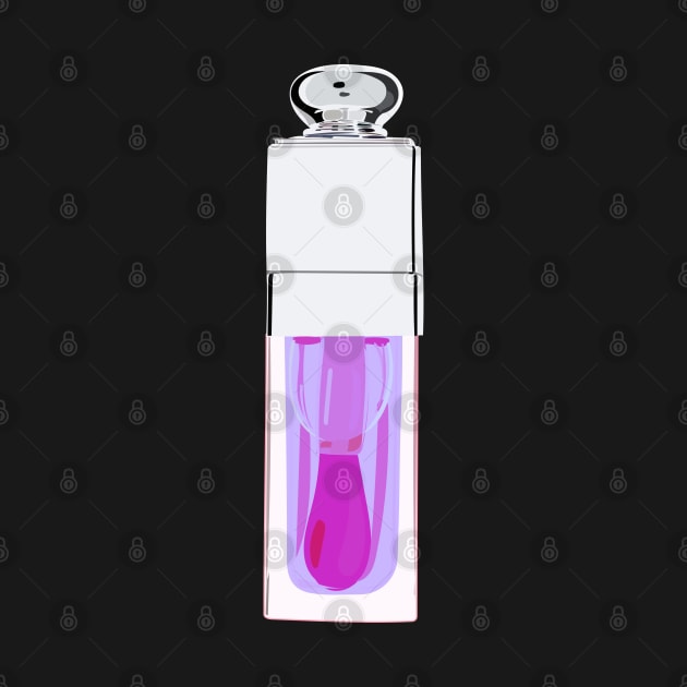 Purple lip oil by Schioto