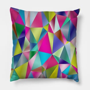 Geometric Line Pattern Pillow