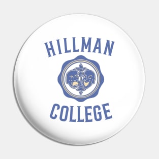 Hillman College - Blue Pin