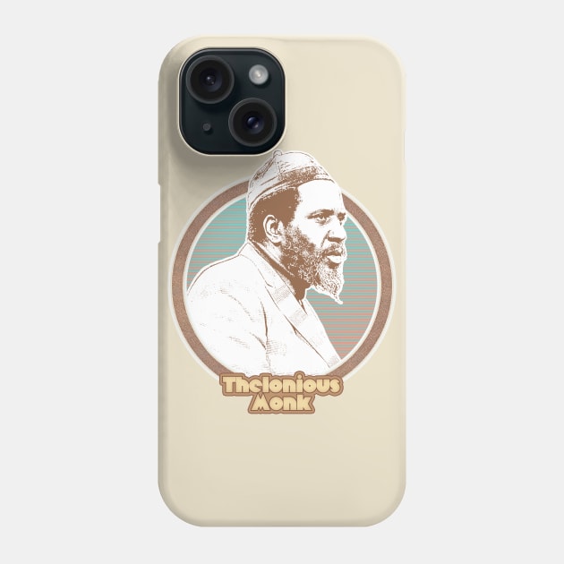 Thelonious Monk // Retro Jazz Music Fan Design Phone Case by DankFutura