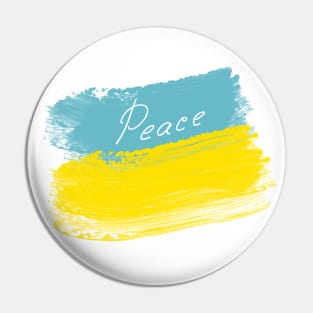 Peace for Ukraine Pin