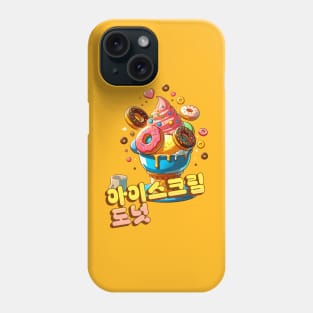 Donuts Ice Cream - Cute aesthetic Korean Style sweets Phone Case