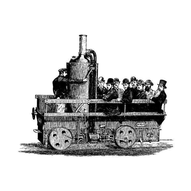 Early railroad engine prototype by mike11209