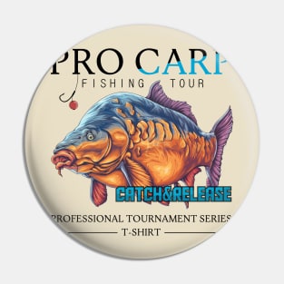 Pro carp fishing turnament Pin