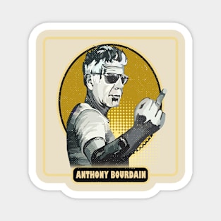 anthony bourdain #23 oncolor Magnet