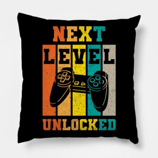 Next Level Unlocked Pillow