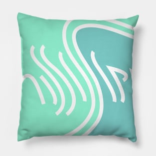 graphic mississippi Pillow