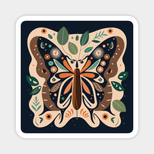 Butterfly coffee Magnet