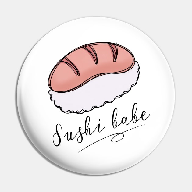 Sushi Babe / Yummy Sushi Pin by nathalieaynie