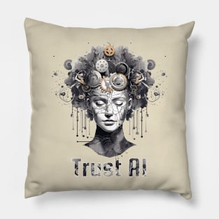 Trust AI - Artificial Intelligence Pillow