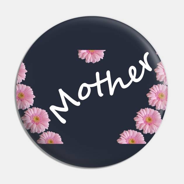 Mothers Day Daisy Mother Pin by ellenhenryart