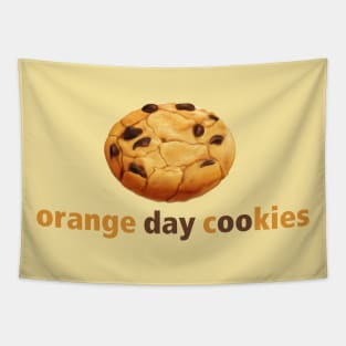 orange day cookies Tapestry