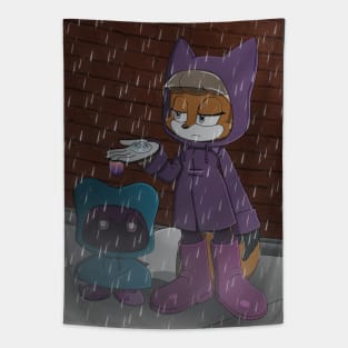 Raincoat Cinder Tapestry